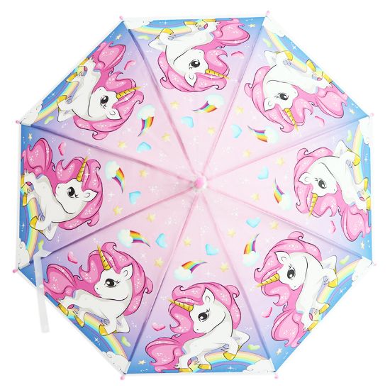 Bild von Kinder Regenschirm Einhorn (2)