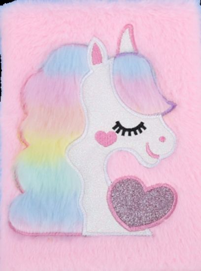 Bild von Tagebuch Cuties Einhorn-Herz  (3)